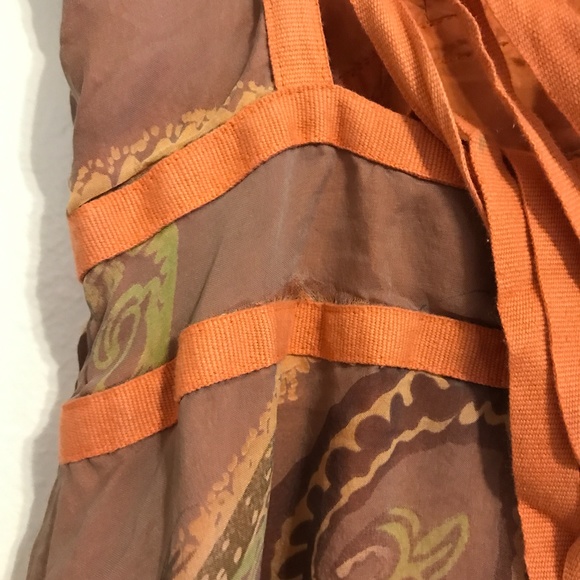 DA NANG RANGOON SILK LAYERED CORSET DRESS XS - Picture 10 of 11